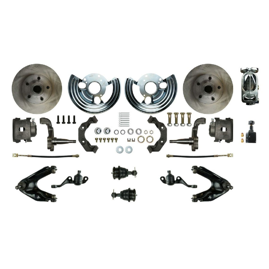 The Right Stuff 1960-76 Mopar A-Body, Front Manual Disc Brake Conversion Kit - MDC66SDX - (MDC66SDX)