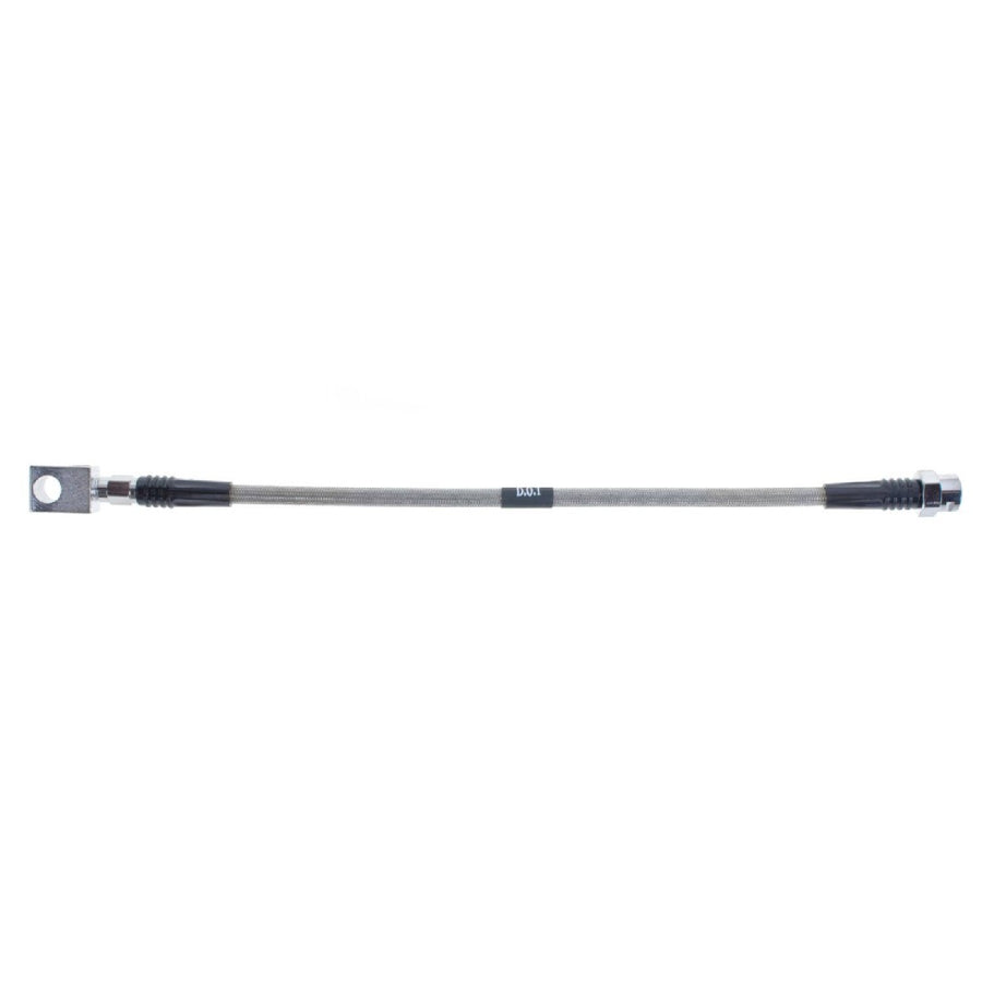 The Right Stuff 1969-72 GM A/F/X, Braided Stainless Steel Rear Brake Flex Hoses W/Block - (FH06S)