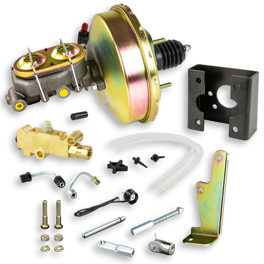 The Right Stuff 63-66 GM & GMC C/K Truck, 9" Slimline Booster Master Combo Kit Disc/Drum - (G96320971)