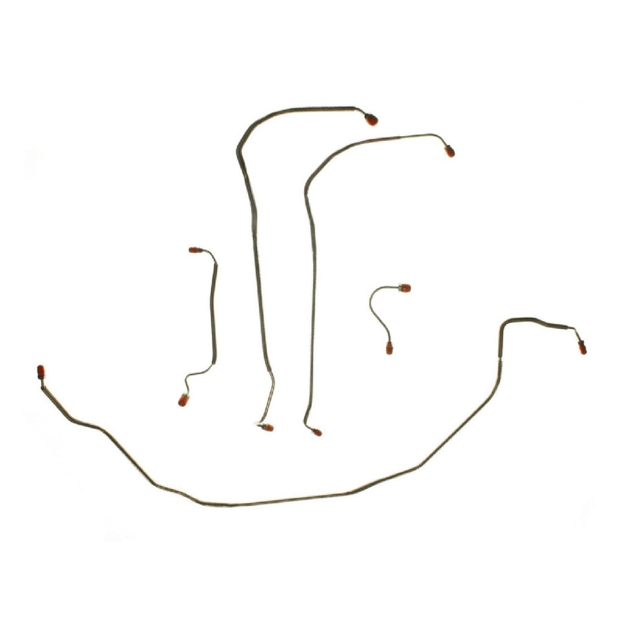 The Right Stuff 1969 Chevrolet Chevelle W/Power Disc Pre-Bent OE Steel Front Brake Line Kit - (CKT6903)