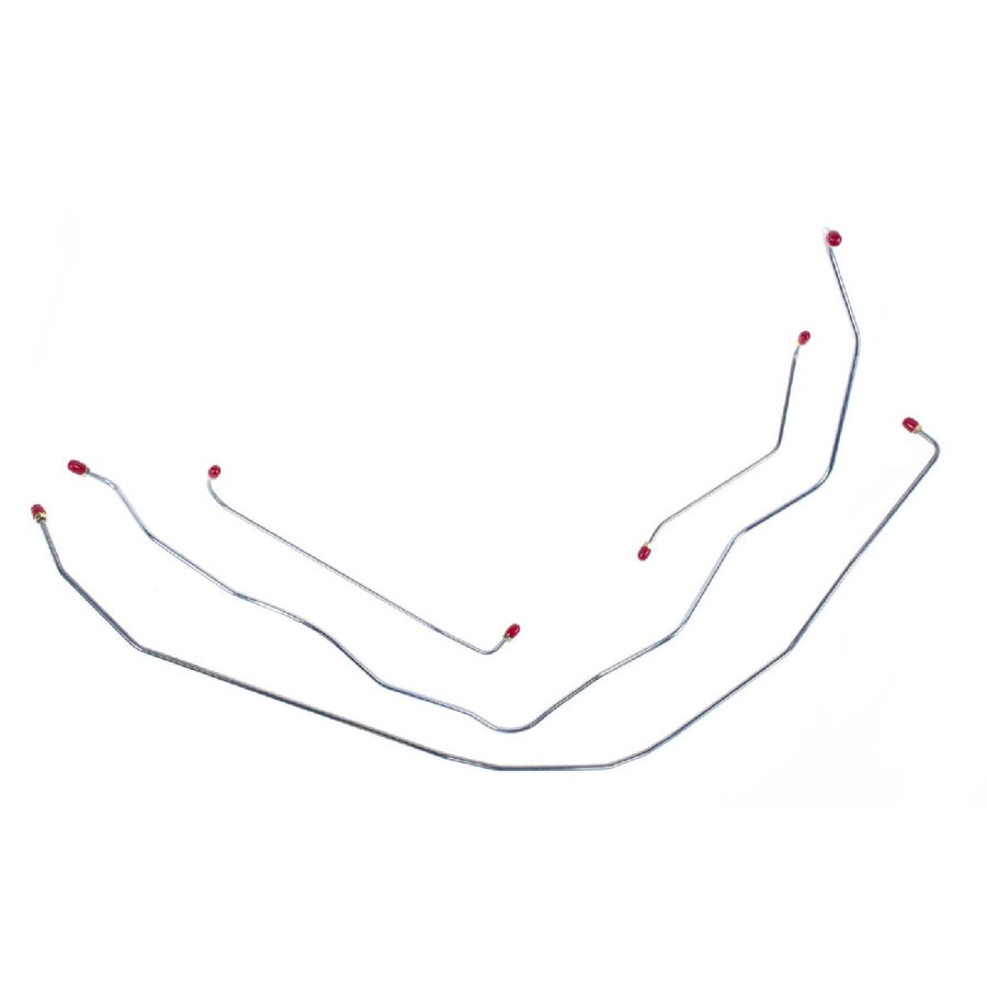 The Right Stuff 1955 Chevrolet Bel Air/Nomad, Pre-Bent OE Steel Front Brake Line Kit - (BKT5502)