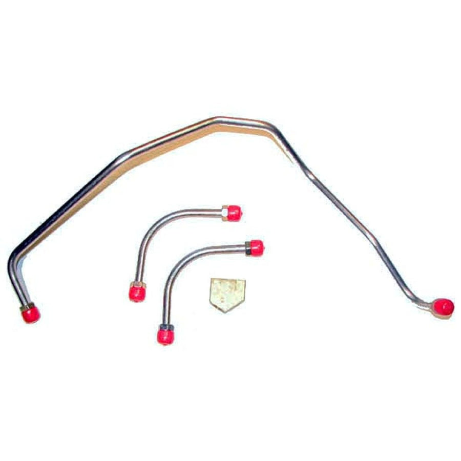 The Right Stuff 1969-72 Camaro Z28 & Holley Carb, Pre-Bent OE Steel Fuel Pump To Carb Line - (FPC69ZZ)