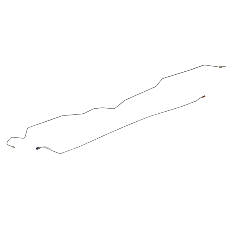 The Right Stuff 1974 Ford F100/F150, Pre-Bent Stainless Steel Front to Rear Brake Line - (TIN4676S)