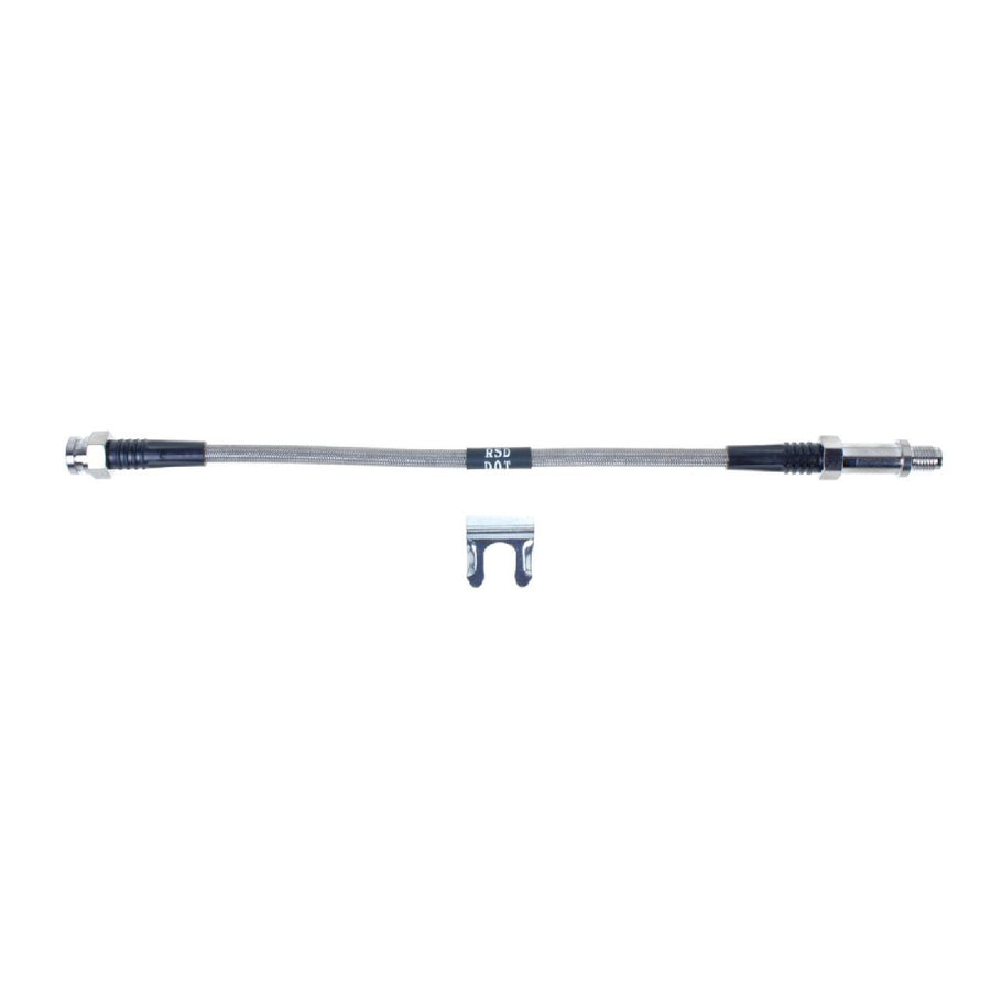 The Right Stuff 1969-76 Mopar B-Body, Braided Stainless Steel Front Brake Flex Hoses - (FH84S)