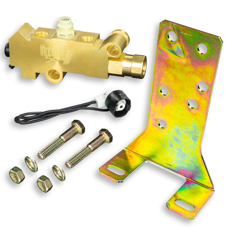 The Right Stuff 71-72 GM/Chevy Factory Style Bottom Mount Proportioning Valve Kit Disc/Drum - (PVK41B)