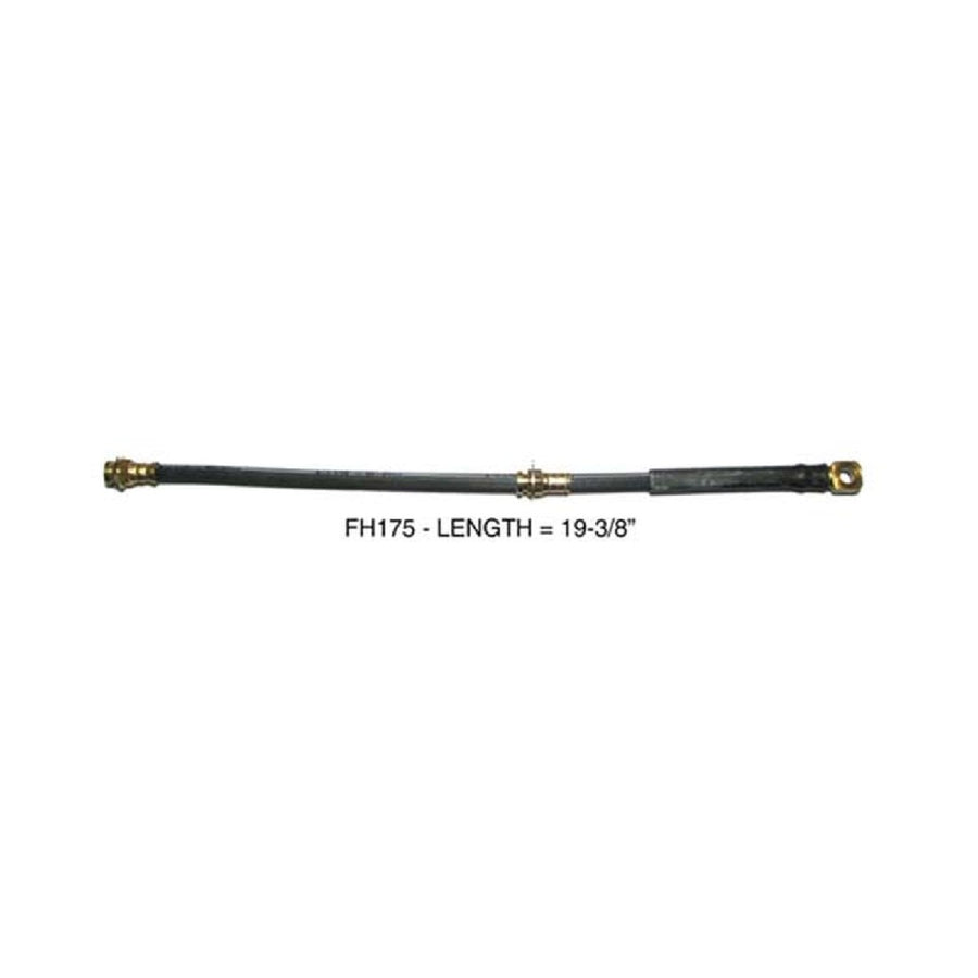 The Right Stuff 1982-83 Camaro/Firebird, Left Front Disc Brake Flex Hoses - (FH175)