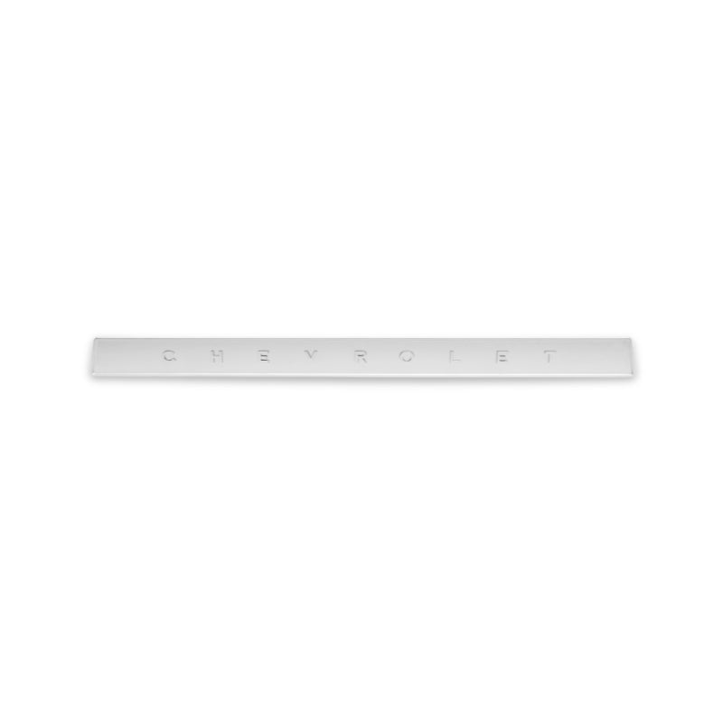 Trim Parts 1964-66 Chevy Truck Glove Box Door “Chevrolet” Emblem W/Fasteners, Each - (9340)