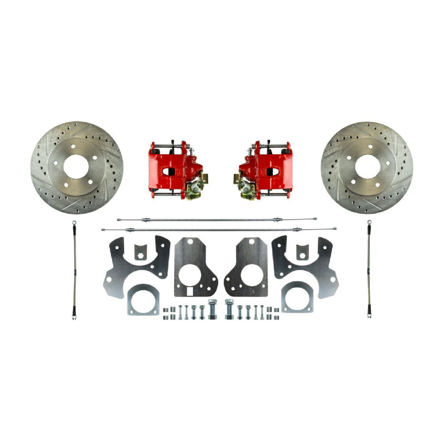 The Right Stuff 1978-88 GM G-Body, 10 Bolt, Rear Disc Brake Conversion Kit - AFXRD78Z - (AFXRD78Z)