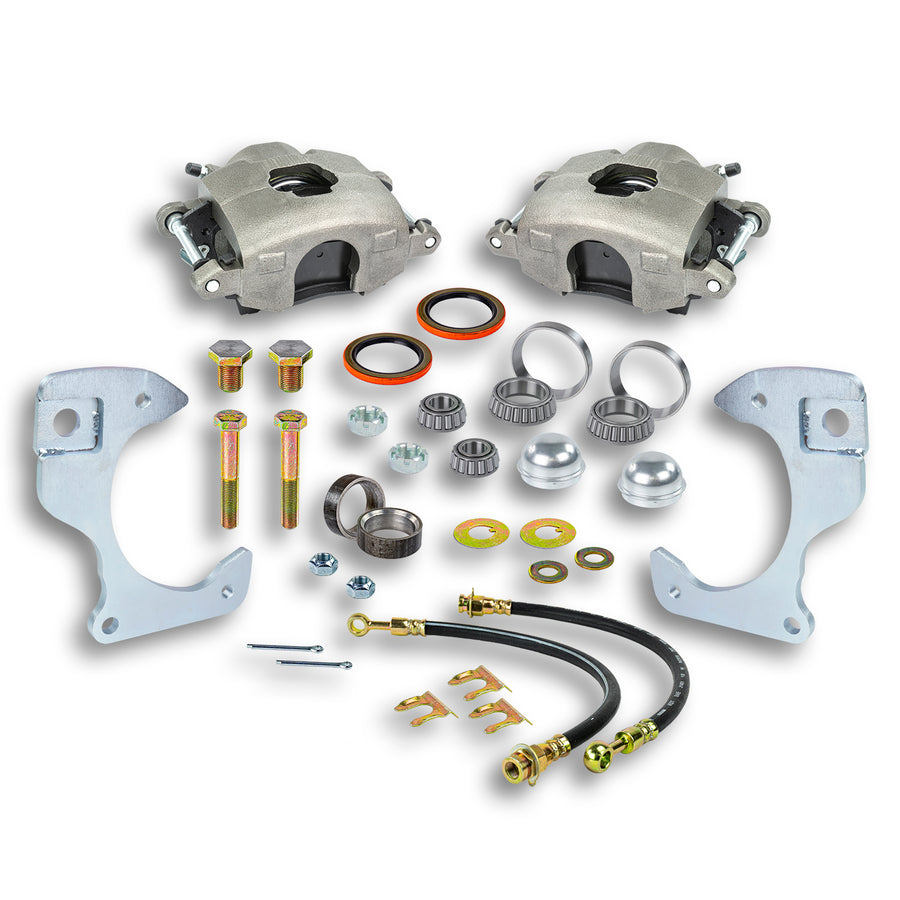 The Right Stuff 63-70 GM Truck/Suburban, 2WD, "At The Wheel" Disc Brake Conversion Kit 5x4.75 - (TWK6305)