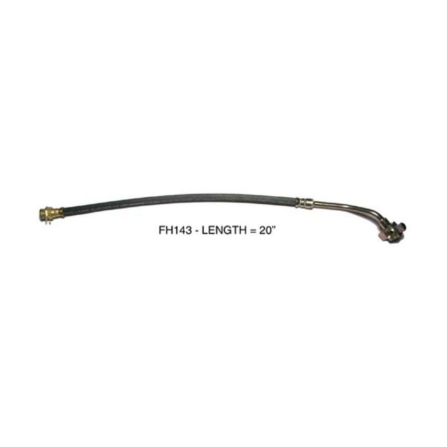The Right Stuff 81-86 Chevrolet K20 Brake Hydraulic Hose with 11.25x2.75 brakes, right - (FH143)