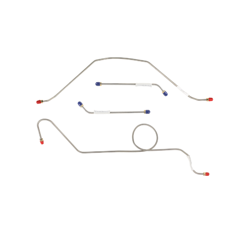 The Right Stuff 1963-66 Chevrolet C10 Truck, Pre-Bent OE Steel Front Brake Line Kit - (TKT6366)