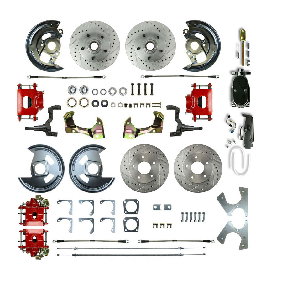 The Right Stuff 1967 Camaro/Firebird, Show N Go,4-Wheel Manual Disc Brake Conversion - (AFXSD42CZY)
