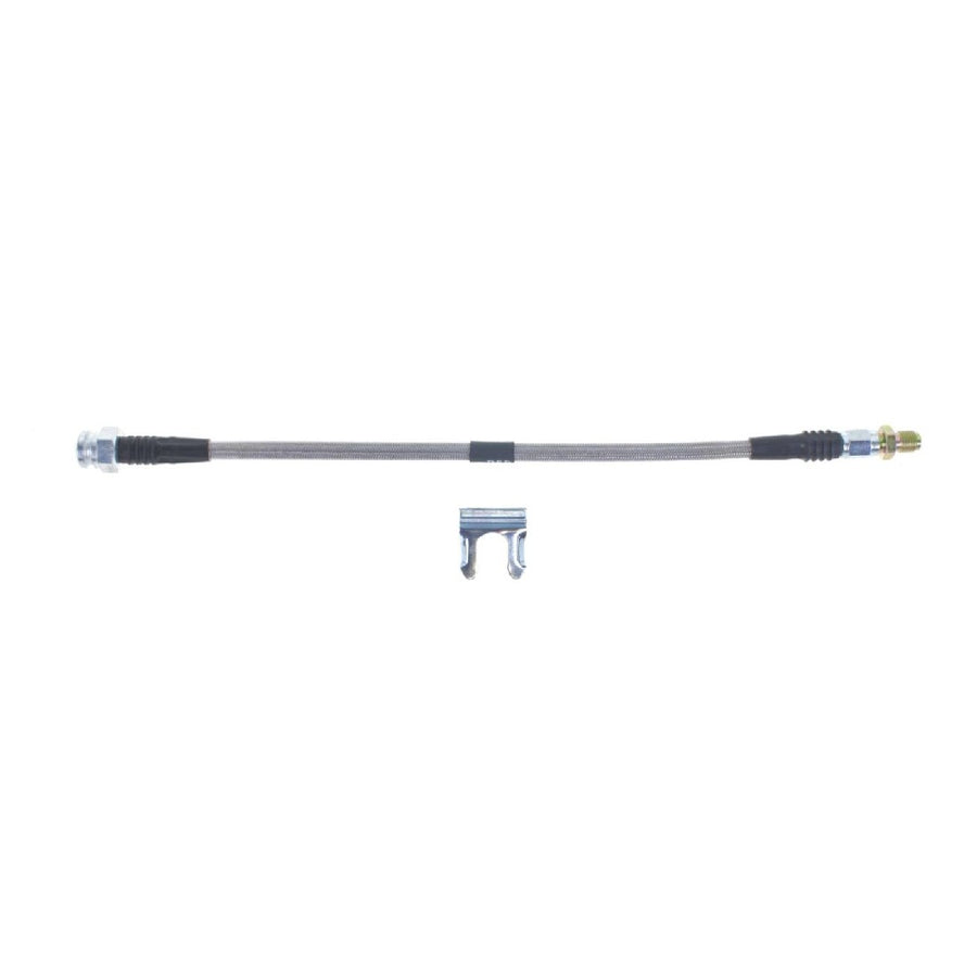 The Right Stuff 1970-72 Mopar B/E-Body, Braided Stainless Steel Front Drum Brake Flex Hoses - (FH81S)