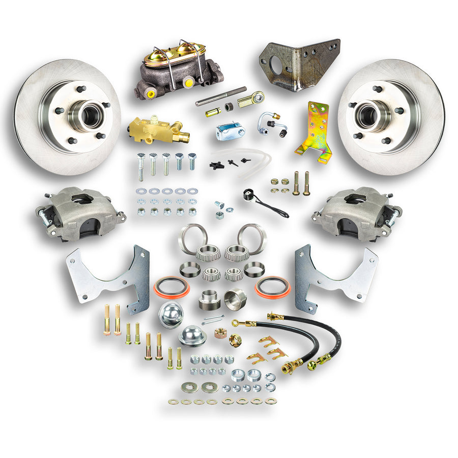 The Right Stuff 47-59 Chevrolet/GMC Truck, Manual Front Disc Brake Conversion Kit 5 x 4.75 - (TSD4715)