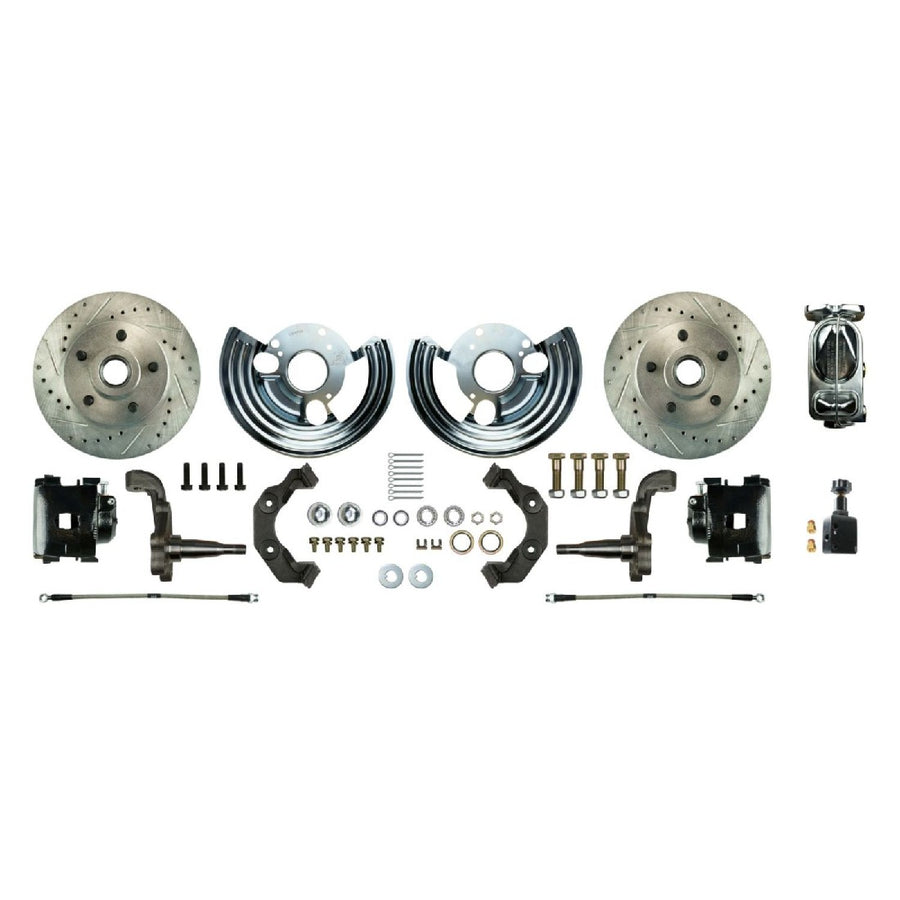 The Right Stuff 1962-74 Mopar B/E-Body, Front Manual Disc Brake Conversion Kit - MDC62SDSX - (MDC62SDSX)