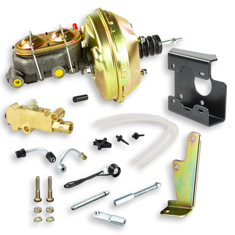 The Right Stuff 67-72 GM & GMC C/K Truck, Master Cylinder & 9" Booster Combination Kit Disc/Drum - (G96810971)