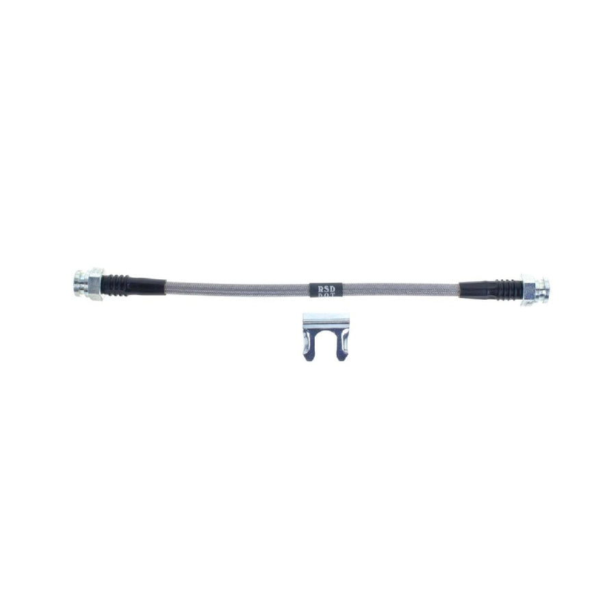 The Right Stuff 1967-68 Chevrolet Camaro, Braided Stainless Steel Front Disc Brake Flex Hoses - (FH01S)