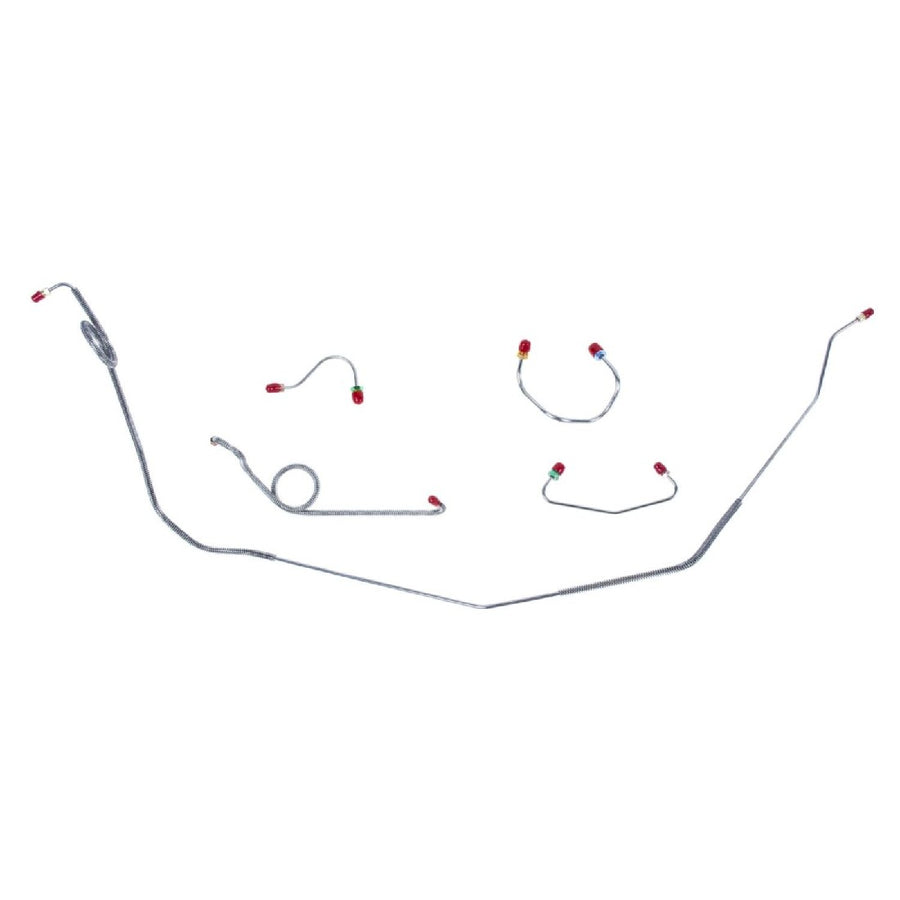 The Right Stuff 1969 Chevrolet Camaro, Pre-Bent OE Steel Power Front Disc Brake Line Kit - (FKT6908)