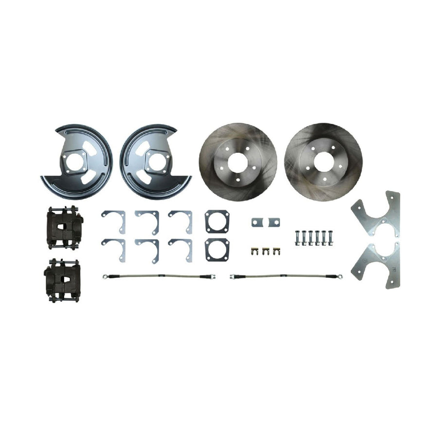 The Right Stuff 64-77 GM A/F/X-Body, 10/12 Bolt,Non-Staggered Shock, Rear Disc Brake Conversion - (AFXRDM1)