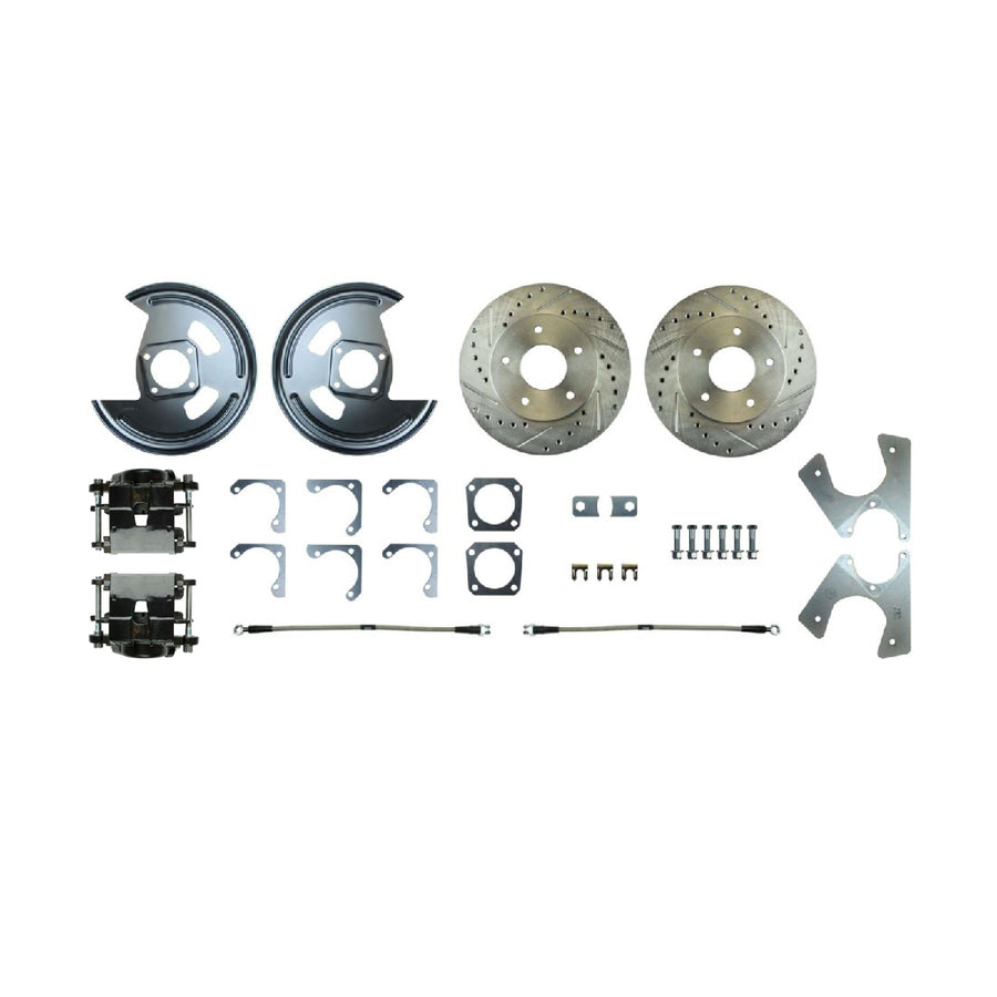 The Right Stuff 64-77 GM A/F/X-Body, 10/12 Bolt,Non-Staggered Shock, Rear Disc Brake Conversion - (AFXRDM1S)
