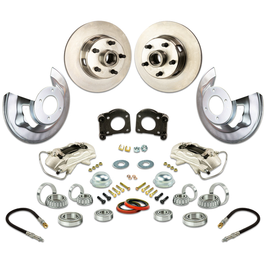 The Right Stuff 1964-73 Ford Front Disc At-The-Wheel Conversion Kit - (ZWK6405)