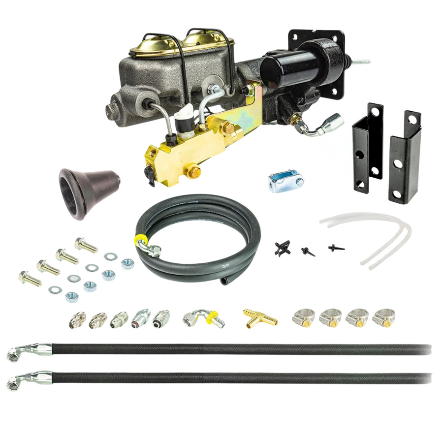 The Right Stuff 1955-58 Full Size Chevy Hydro Boost & Master Cylinder Combination Kit Disc/Disc - (GHB550572)