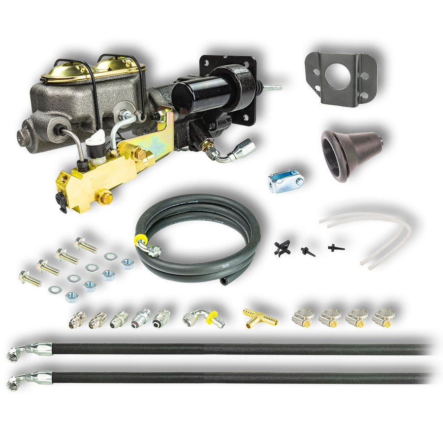 The Right Stuff 1967-74 GM A/F/X-Body, Hydro Boost & Master Cylinder Combination Kit Disc/Drum - (GHB010971)
