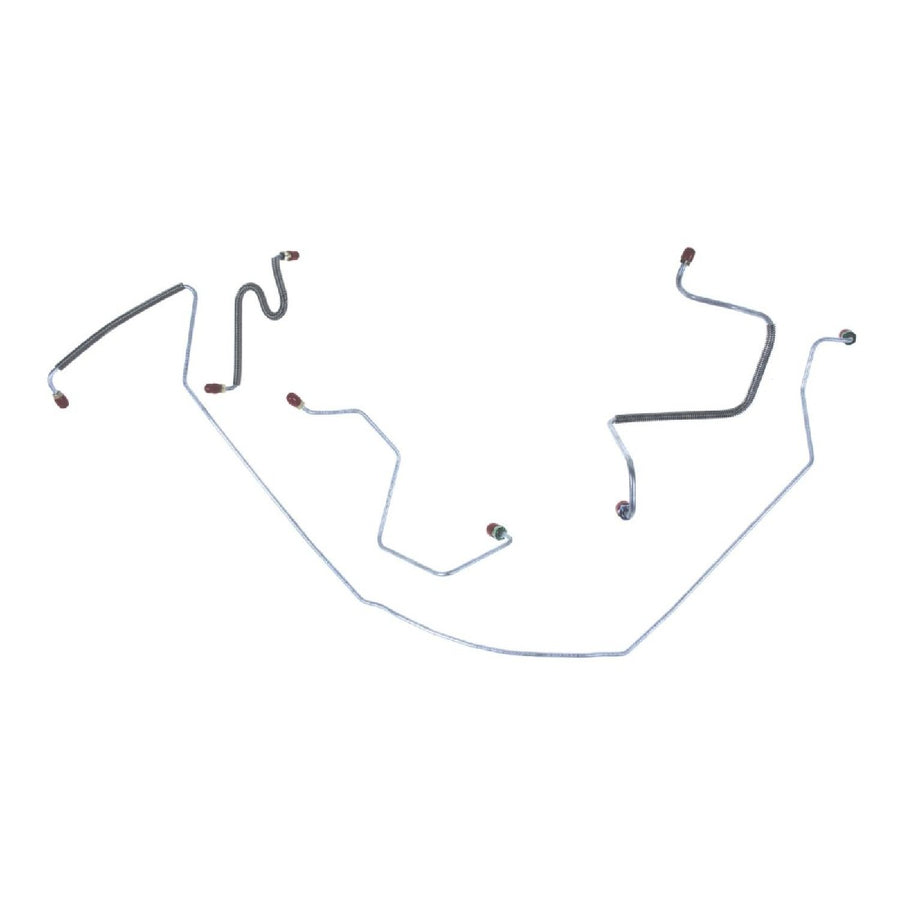 The Right Stuff 1967 Chevrolet Chevelle W/Manual Drums Pre-Bent OE Steel Front Brake Line Kit - (CKT6701)