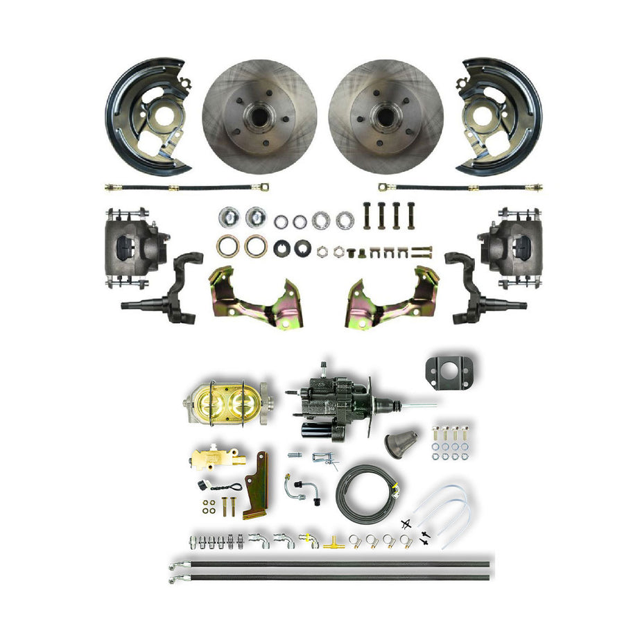 The Right Stuff 67-69 GM F/X-Body, Hydraulic Brake Assist, Front Disc Brake Conversion - AFXHB02C - (AFXHB02C)