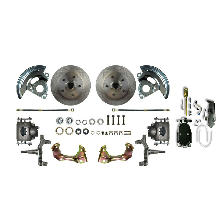 The Right Stuff 1967-74 GM F/X-Body, Front Manual Disc Brake Conversion Kit - AFXSD02CY - (AFXSD02CY)