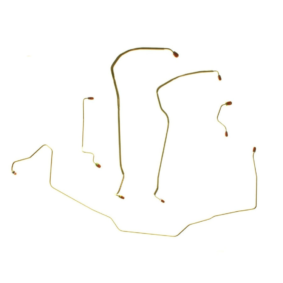 The Right Stuff 1970 GM A-Body, Pre-Bent OE Steel Power Front Disk Brake Line Kit - (AKT7003)