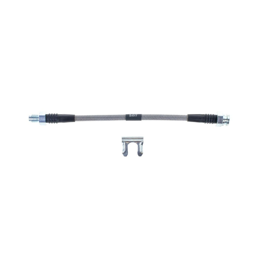 The Right Stuff 1953-1982 Chevrolet Corvette, Braided Stainless Steel Rear Brake Flex Hoses - (FHV3S)