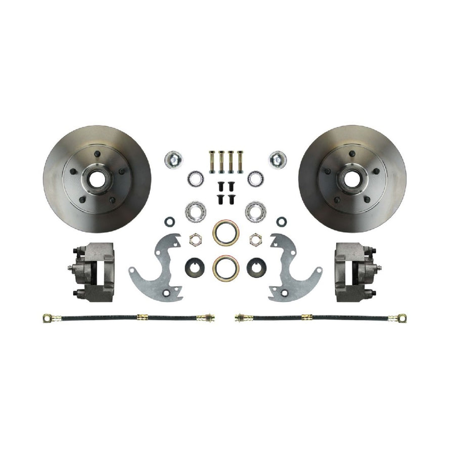 The Right Stuff 64-74 GM A/F/X Front"At The Wheel" Brake Conversion for Factory 14" Wheel Setup - (AFXWK14)