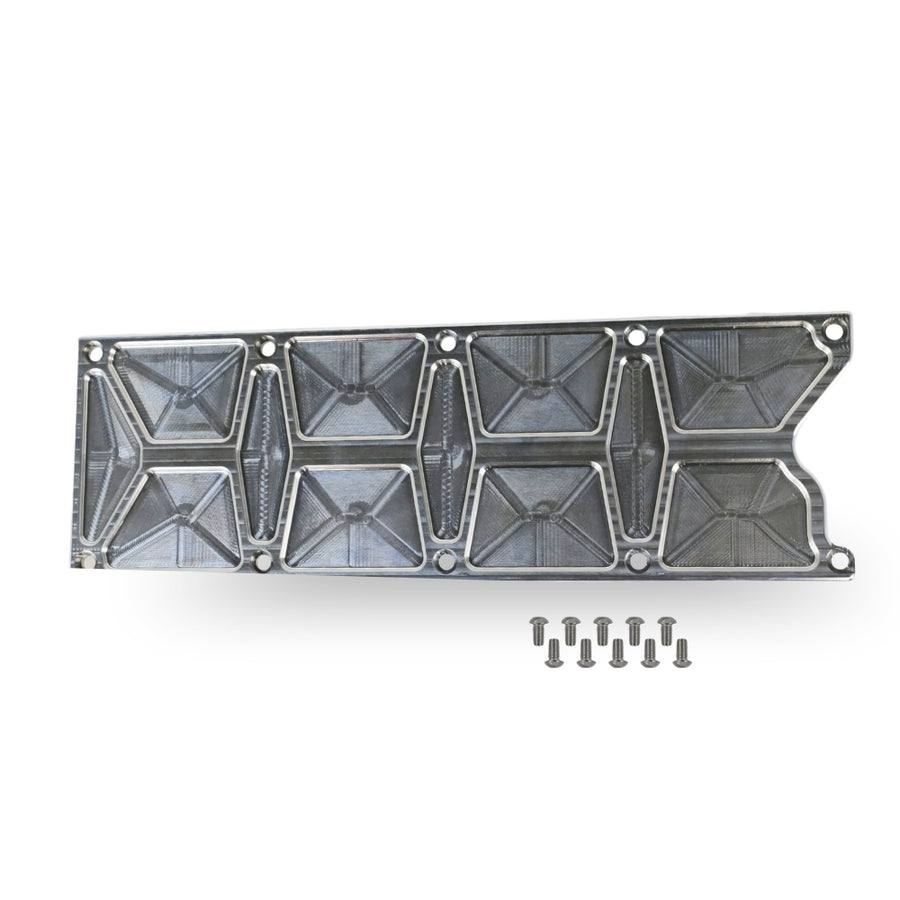 The Right Stuff Gen 3 LS Valley Cover, Pocketed, Natural Machined - (G3LSVCP-K)
