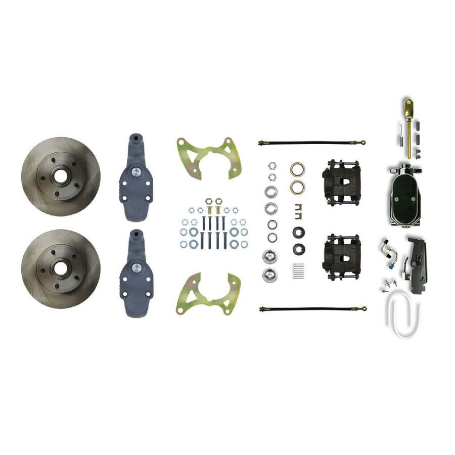 The Right Stuff 1959-64 Impala/Bel Air, 2" Drop, Manual Front Disc Brake Conversion Kit - (FSC59SDDY)
