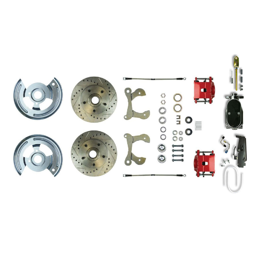 The Right Stuff 1959-64 Chevrolet Impala/Bel Air, Manual Front Disc Brake Conversion Kit - (FSC59SDCZY)
