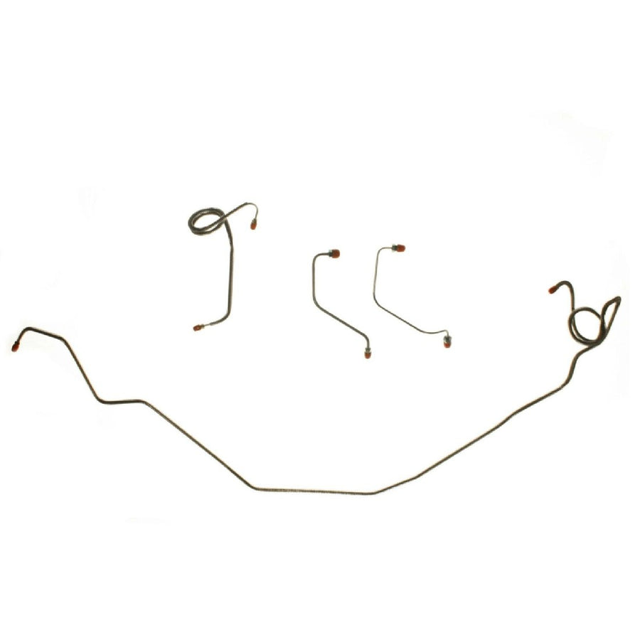 The Right Stuff 1980-81 GM F-Body, Pre-Bent OE Steel Power Front Disc Brake Line Kit - (FKT8002)