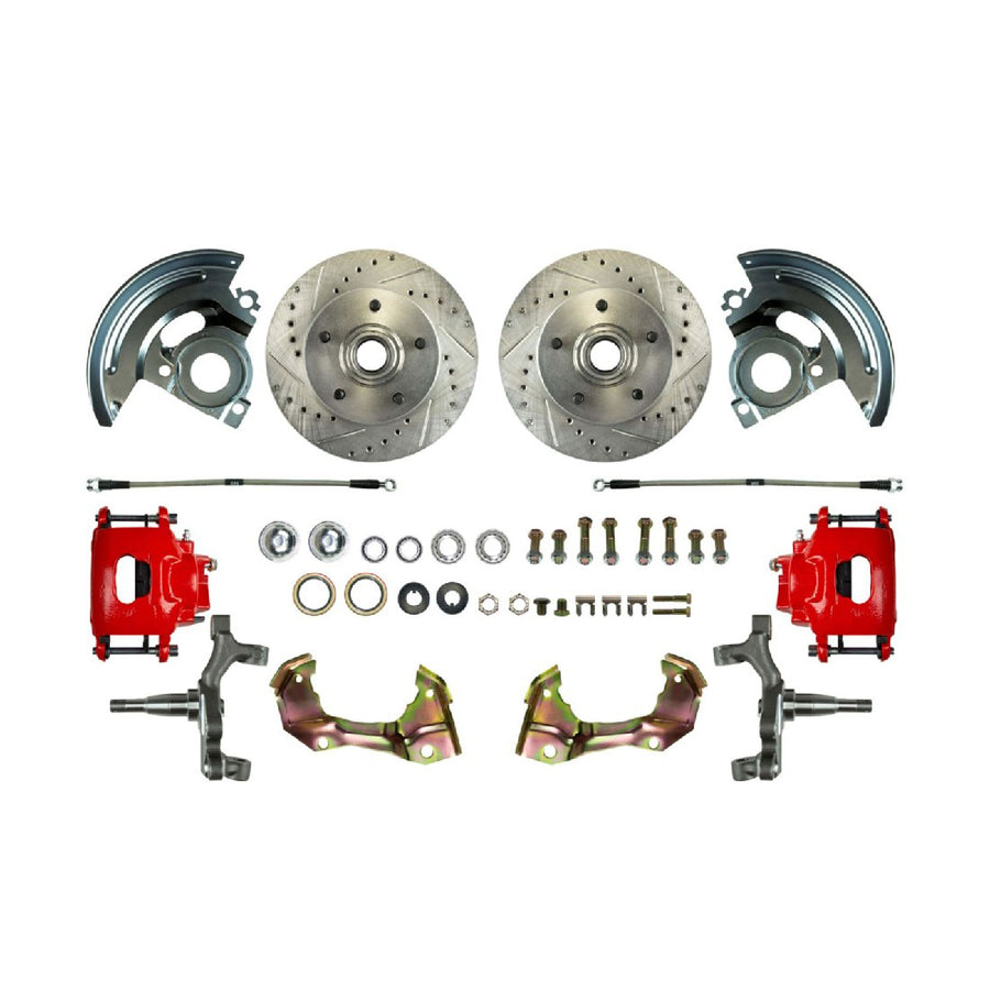 The Right Stuff 1967-1969 GM F/X-Body Front 'At The Wheel' Big Brake 2" Drop Upgrade Kit - (AFXWK02DZ)