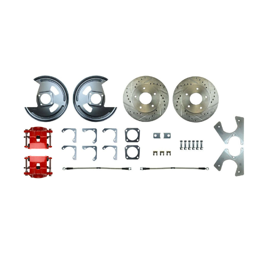 The Right Stuff 1975-81 Camaro, 10/12 Bolt, Staggered Shock, Rear Disc Brake Conversion Kit - (AFXRDM7Z)