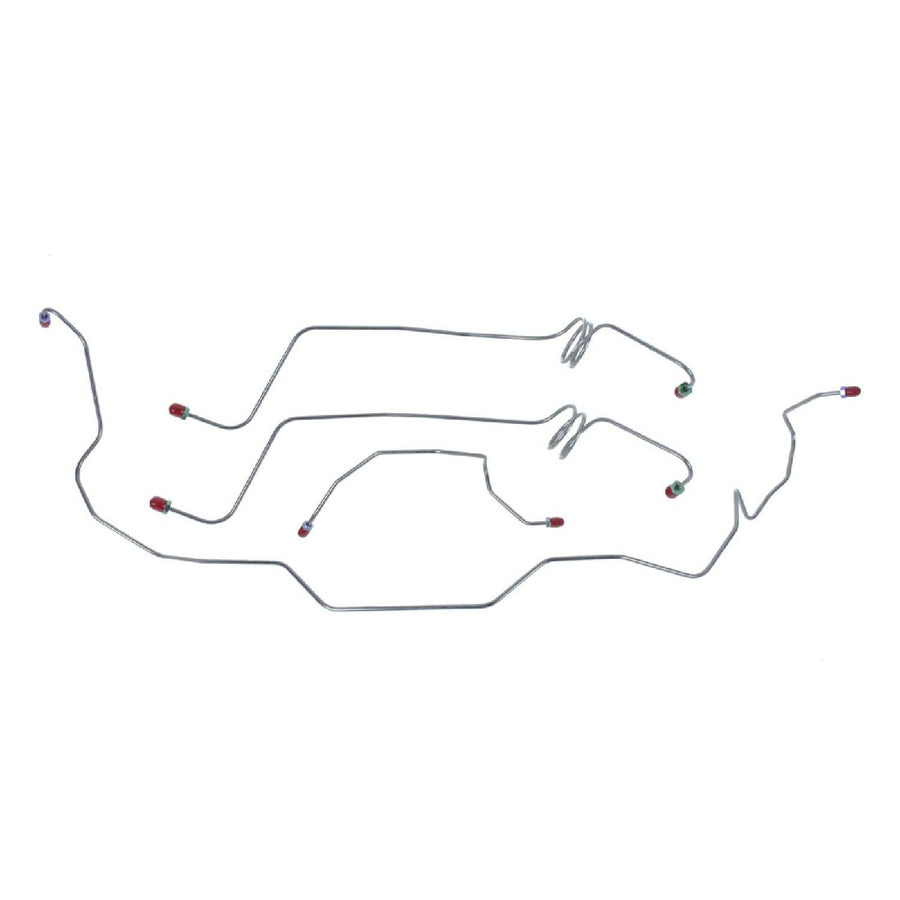 The Right Stuff 1980-88 Chevrolet Monte Carlo, Pre-Bent OE Steel Front Brake Line Kits - (MKT8801)