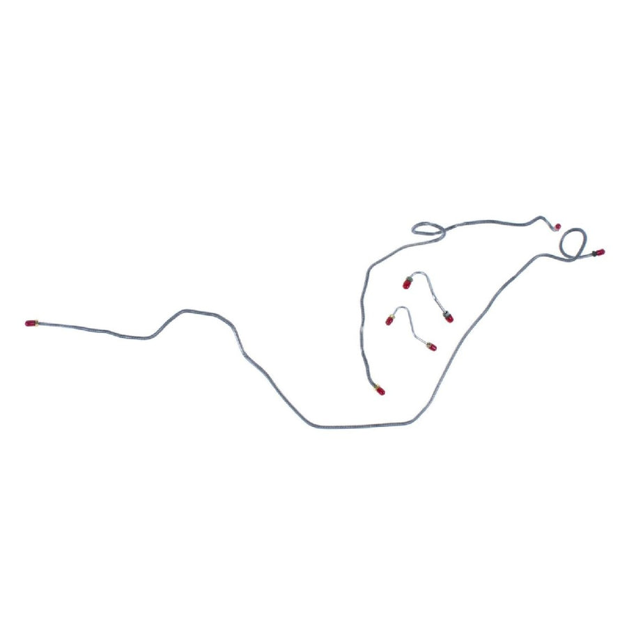The Right Stuff 1989-92 GM F-Body W/V8, Pre-Bent OE Steel Power Front Disc Brake Line Kit - (FKT8901)