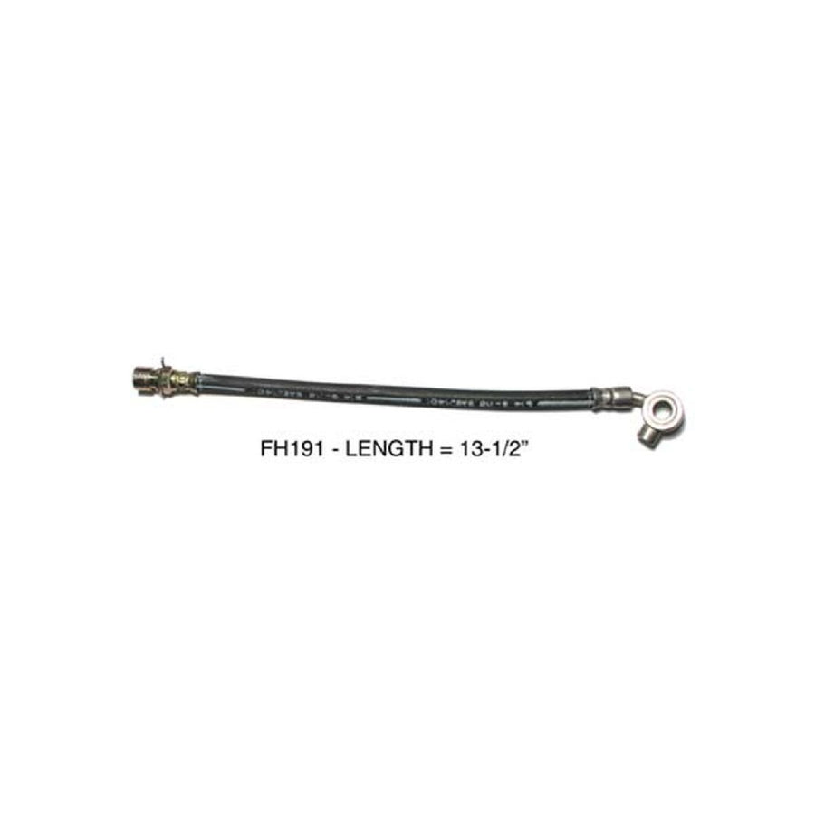 The Right Stuff 71-72 Chevrolet C20 Pickup Brake Hydraulic Hose Left front disc - (FH191)
