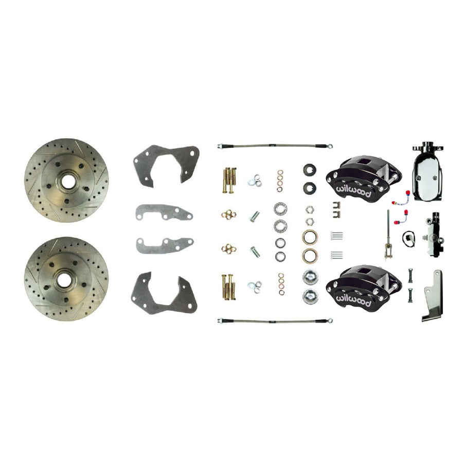 The Right Stuff 1965-68 Chevrolet Impala/Bel Air, Performance Front Disc Brake Conversion Kit - (FSC66SDCSX)
