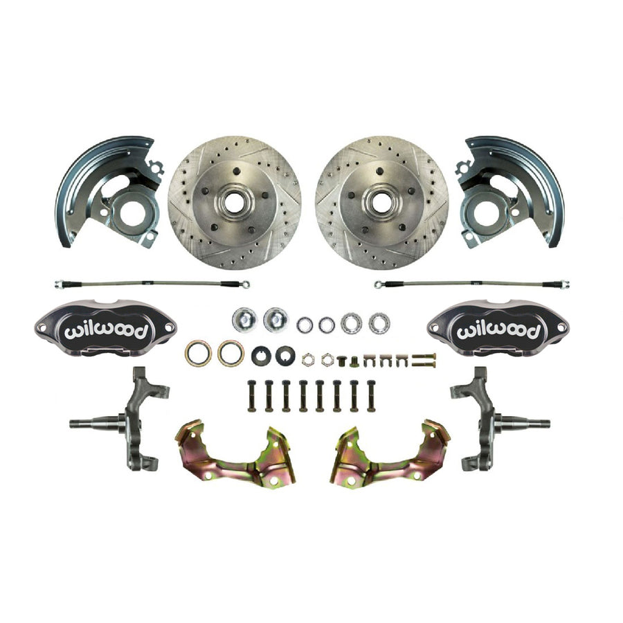 The Right Stuff 1964-1972 GM A/F/X-Body, 'At The Wheel' 2" Drop Front Big Brake Upgrade Kit - (AFXWK32DS)