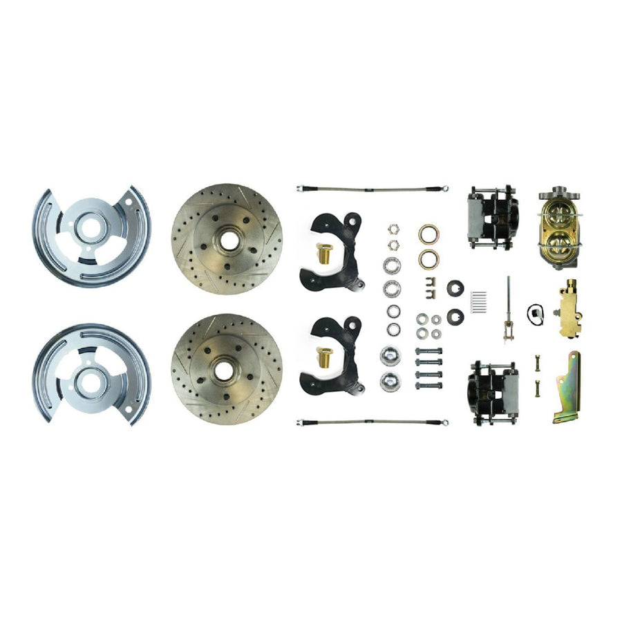 The Right Stuff 1955-57 Chevrolet Bel Air/Nomad, Manual Front Disc Brake Conversion - FSC55SDCS - (FSC55SDCS)