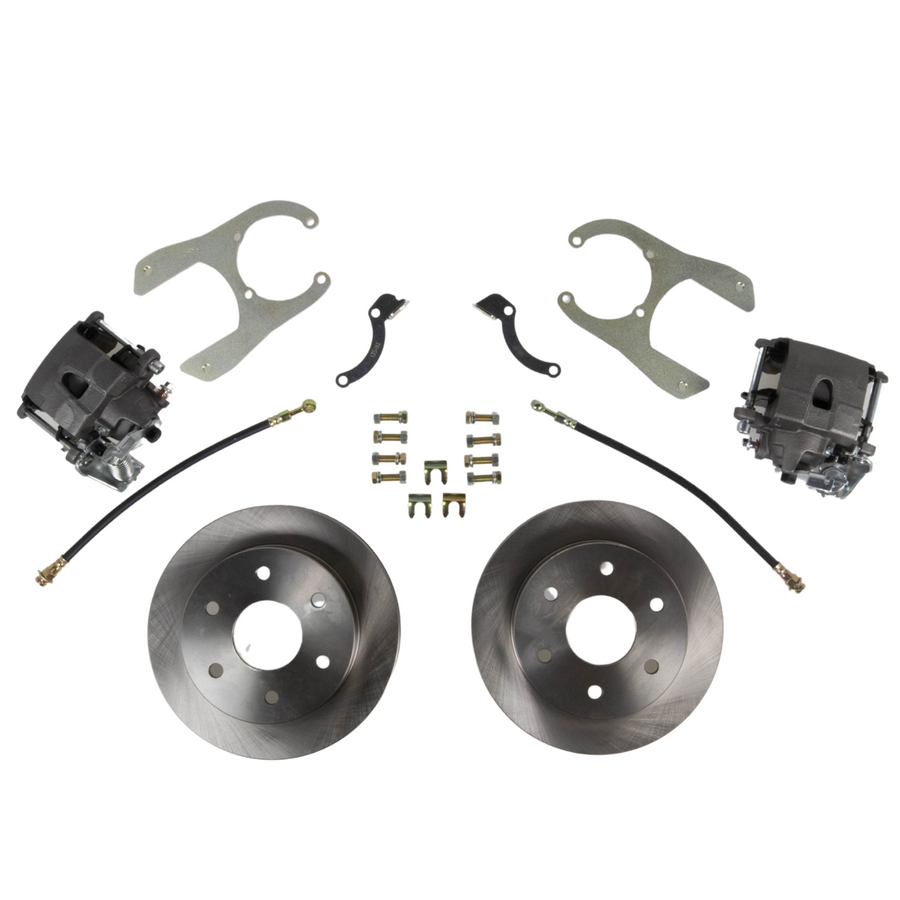 The Right Stuff 1988-98 Chevy/GMC K1500 Rear Disc Brake Conversion 6 Lug 10" Drum - (TRD8860)