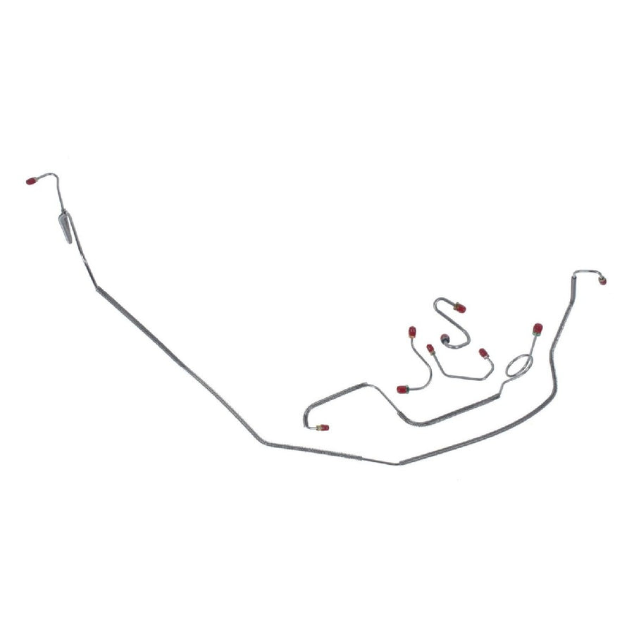 The Right Stuff 1967-68 Pontiac Firebird, Pre-Bent OE Steel Power Front Disc Brake Line Kit - (FKT6808)