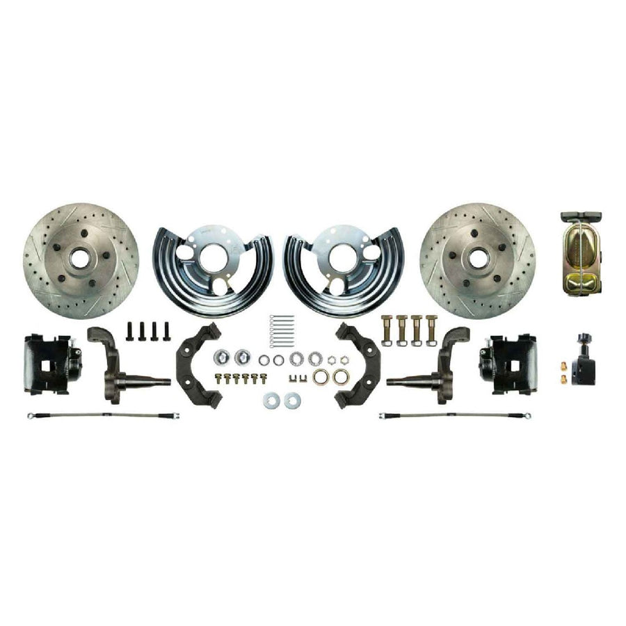 The Right Stuff 1962-74 Mopar B/E-Body, Front Manual Disc Brake Conversion Kit - MDC62SDS - (MDC62SDS)
