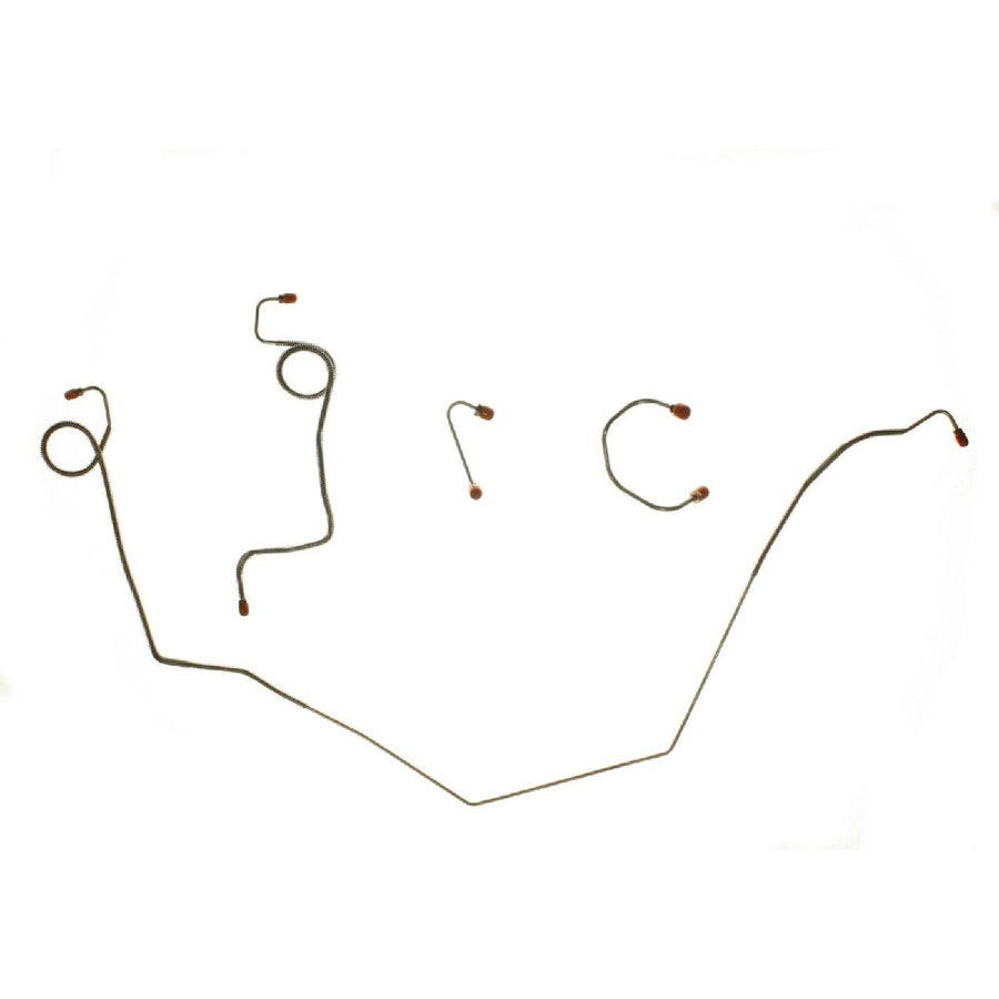 The Right Stuff 1969-73 Camaro/Nova W/JL8, Pre-Bent OE Steel Power Front Brake Line Kit - (FKT6903)