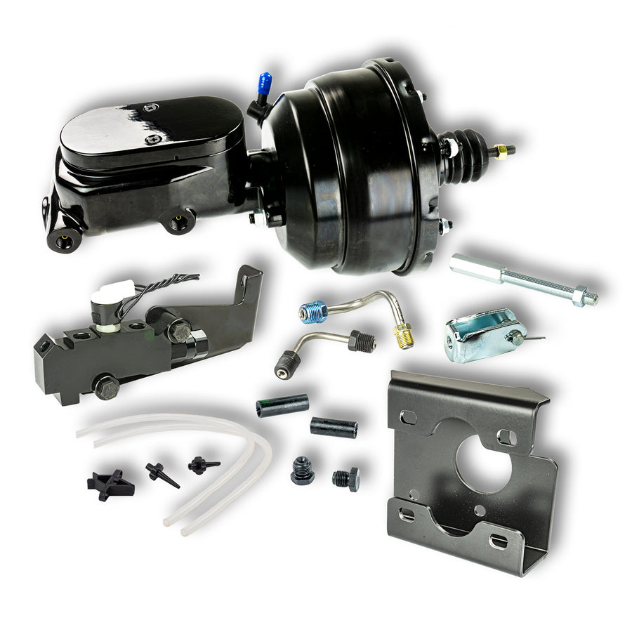 The Right Stuff 67-72 Chevrolet, GMC Black Brake Booster and Master, Low Rise Bracket Disc/Disc - (B86815672)